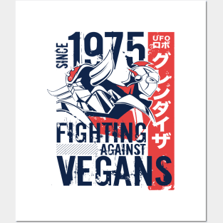 046 Grendizer Vegan Posters and Art